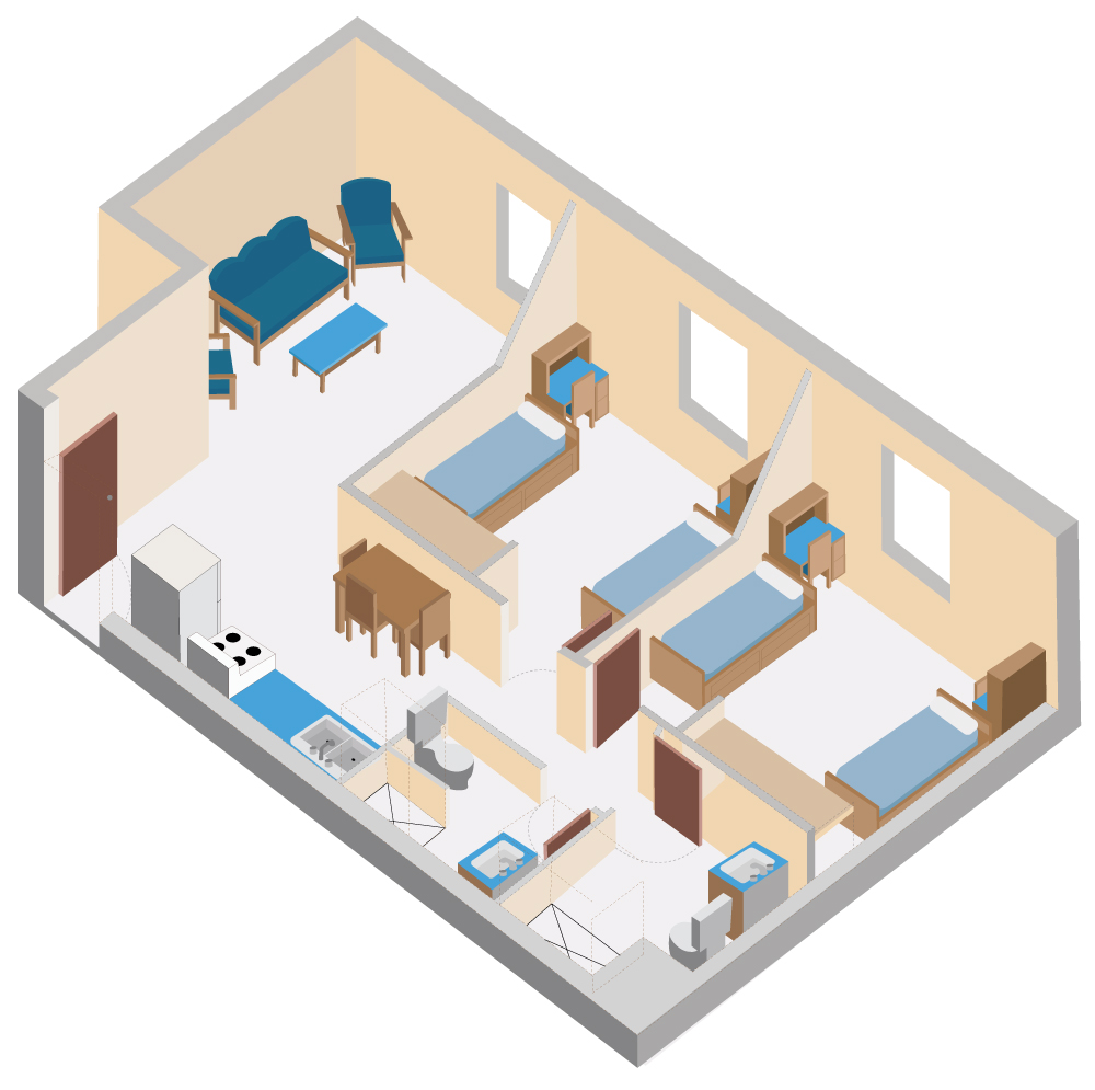 new ͯŮ residence room floorplan